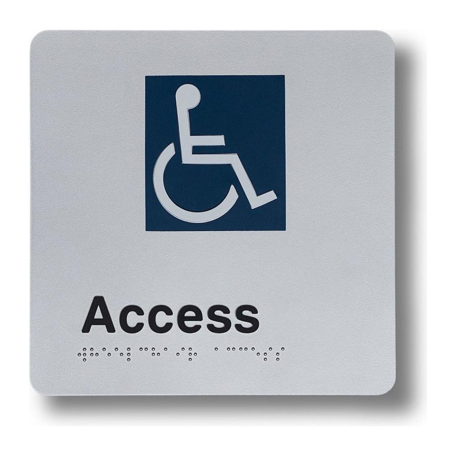 Access Entry Signs 3.5 kg 180mm x 180mm Direction Normal BS-ES-D