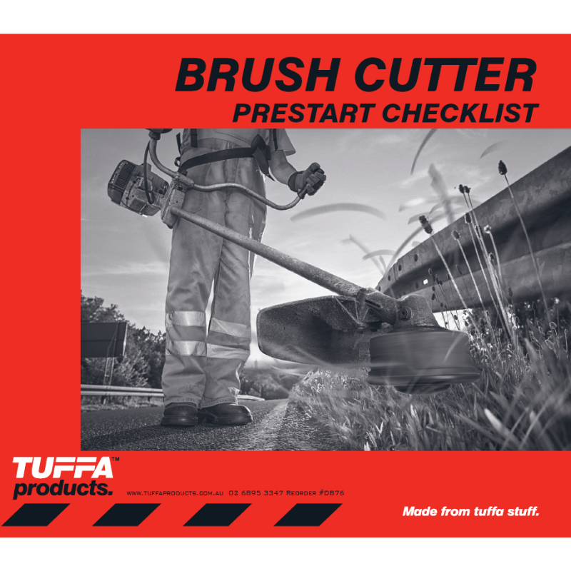 Brush Cutter Prestart Books 2.1 kg