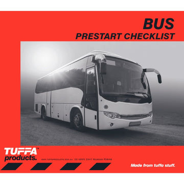 Bus Prestart Checklist Books 2.1 kg