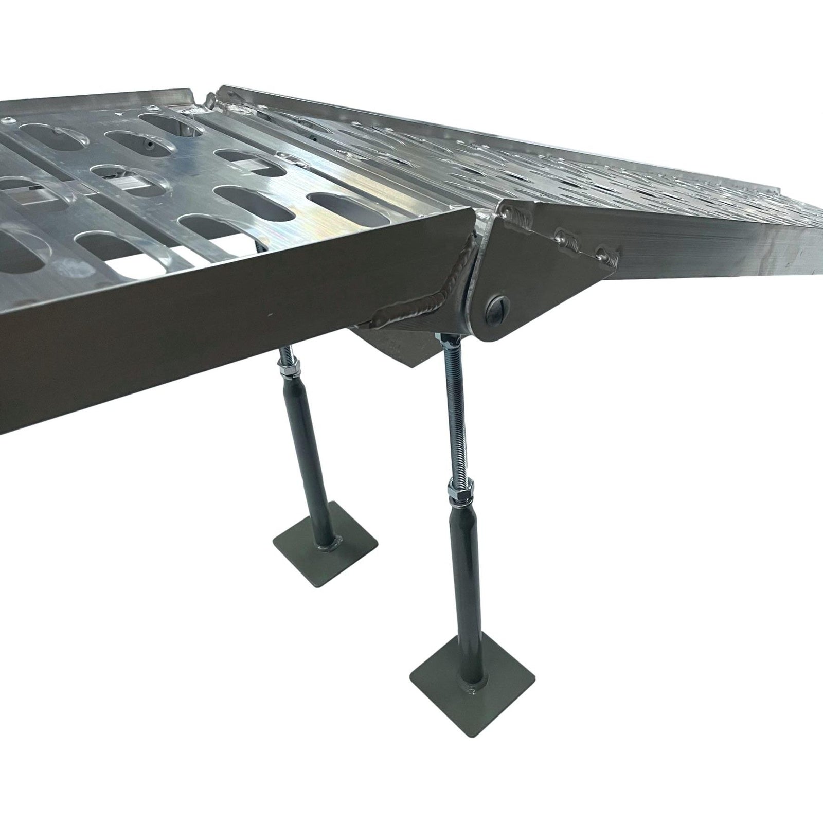 Aluminium Folding Loading Ramp - Pair with Legs