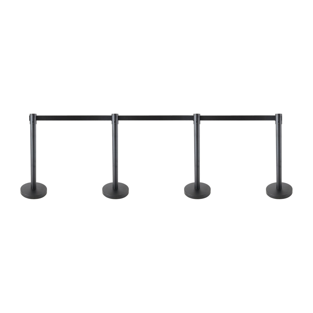 Crowd Control Barrier - Black | Black Belt