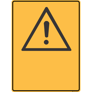 Custom Text Sign 300 x 450 mm 0.7 kg