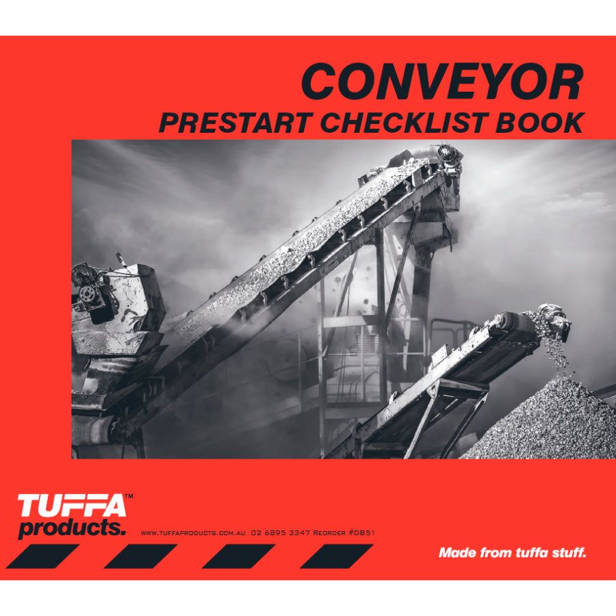 Conveyor Prestart Checklist Books 2.1 kg