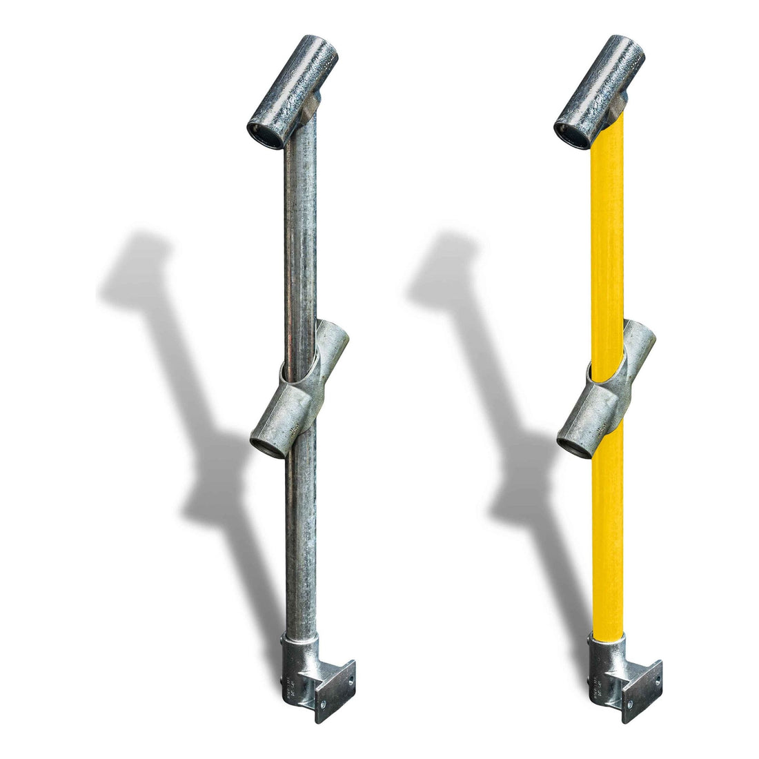 Cope Modular Rail - Angled Through Stanchion (30-45 Degree) - Wall Mount (2)