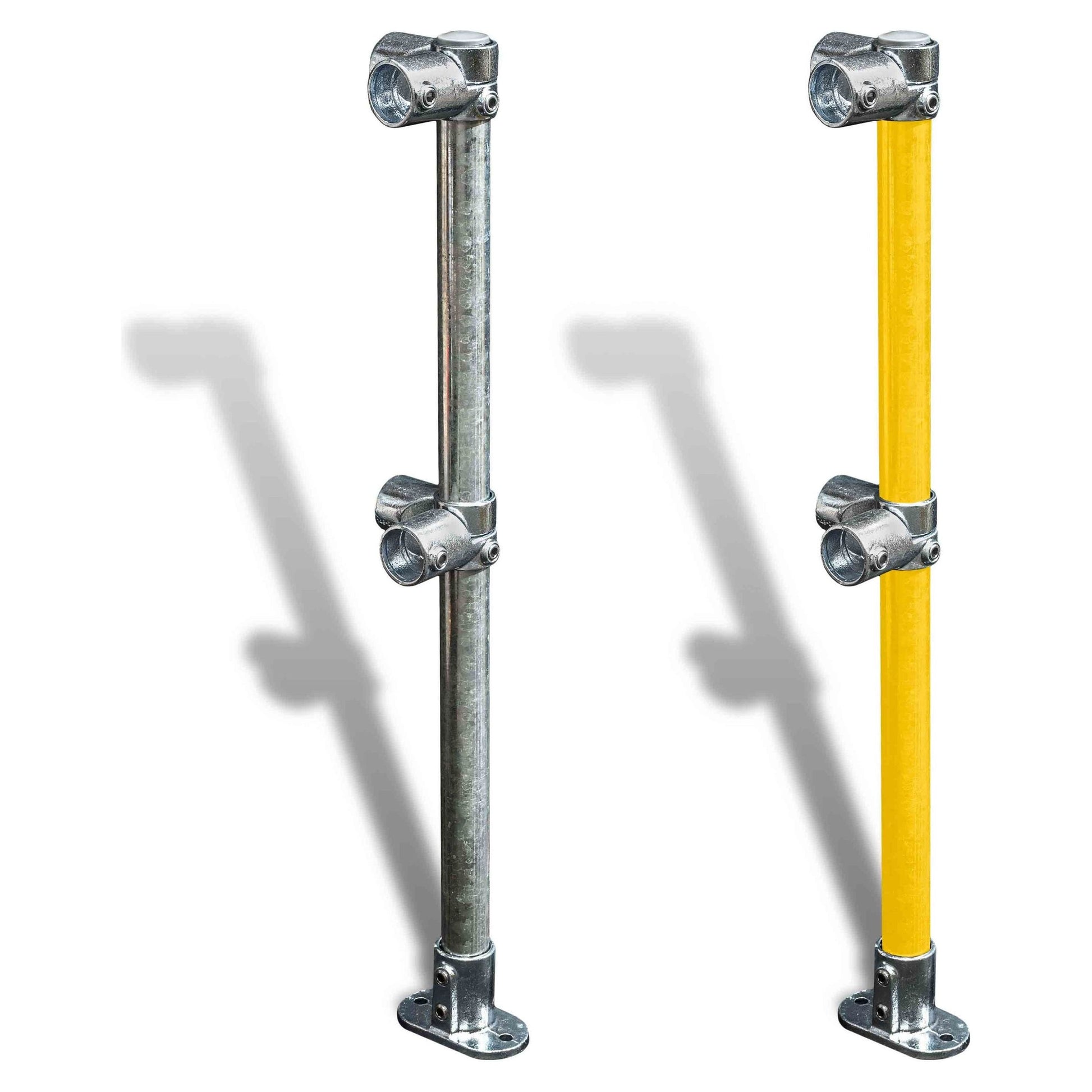 Cope Modular Rail - Corner Stanchion (Horizontal Adjustable) - Base Mount (2)