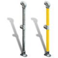 Cope Modular Rail - End Stanchion (Rise) - Base Mount (2)