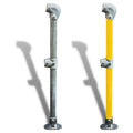 Cope Modular Rail - End Stanchion (Rise) - Base Mount