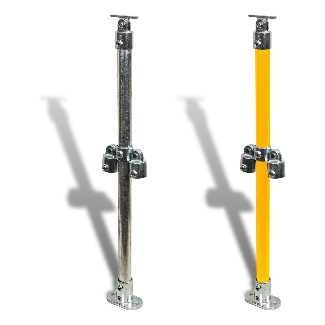 Cope Modular Handrail - Landing Stanchion (Vert Adjustable) 35 kg Large Color Galvanised CMH-LS-VA-G