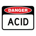 Danger Sign - Acid 3.5 kg 300mm x 450mm