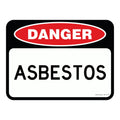 Danger Sign - Asbestos 3.5 kg 300mm x 450mm Material Poly ES-DSAS-P-300X450