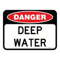 Danger Sign - Deep Water 3.5 kg 300mm x 450mm
