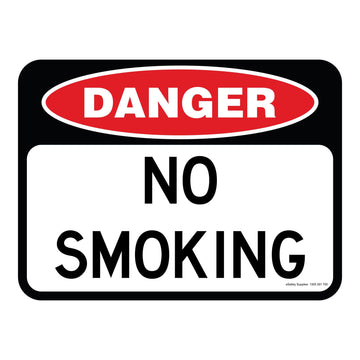 Danger Sign - No Smoking 3.5 kg 300mm x 450mm