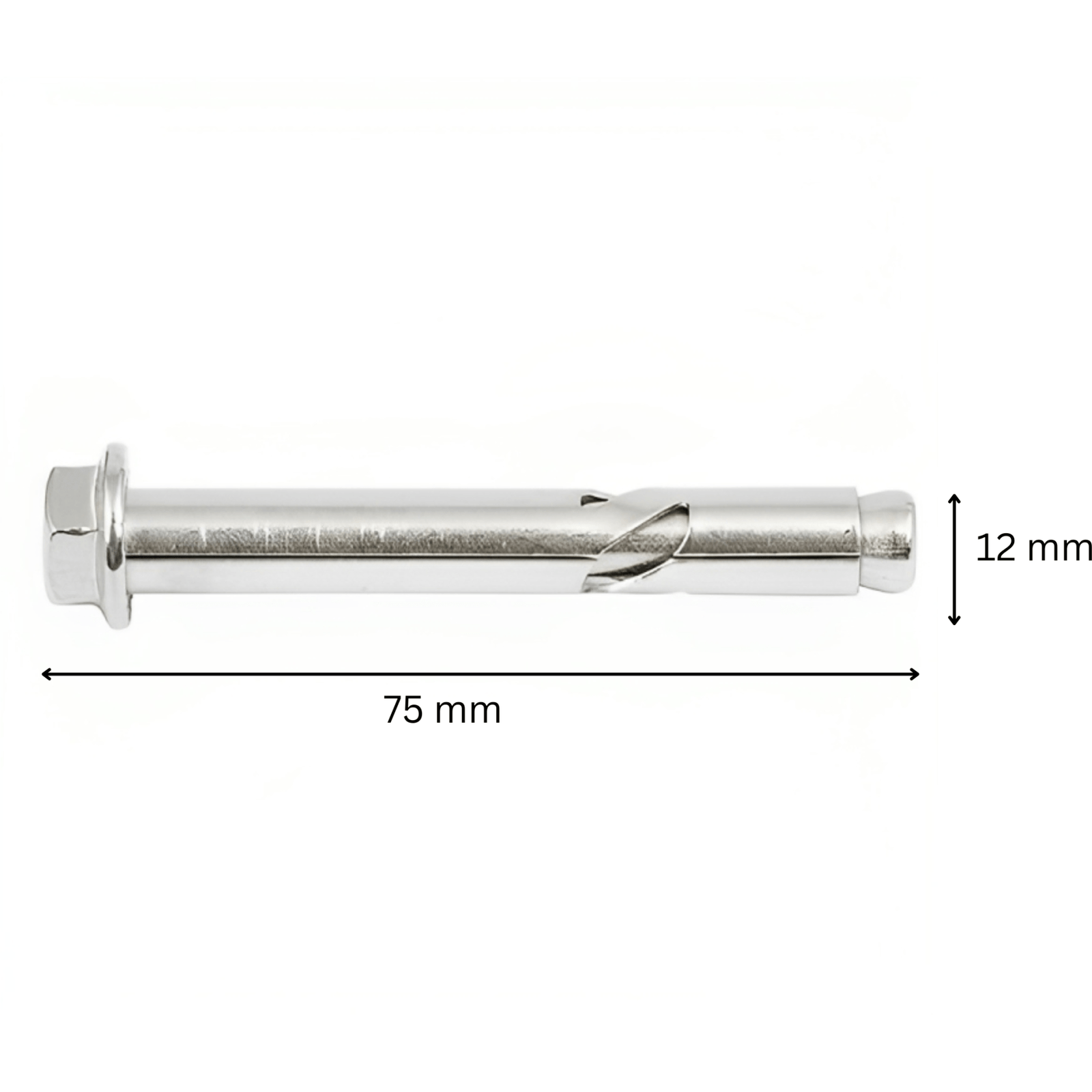 Dynabolt - Stainless Steel - 12x75mm