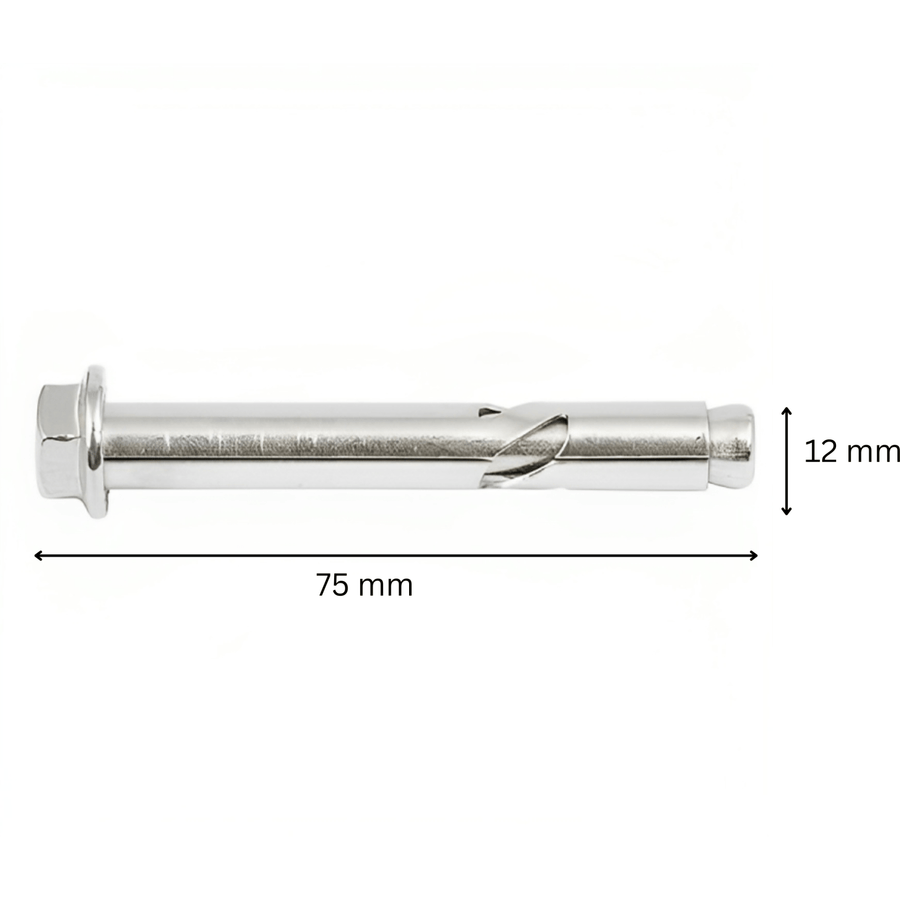 Dynabolt - Stainless Steel - 12x75mm