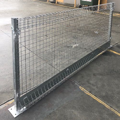 Edge Protection Panel With Safety Kick Plate 1m x 2.4m