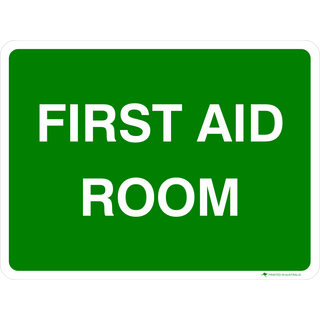 First Aid Room Sign 300 x 450 mm 0.7 kg