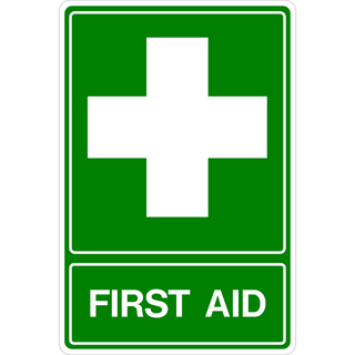 First Aid Sign 300 x 450 mm