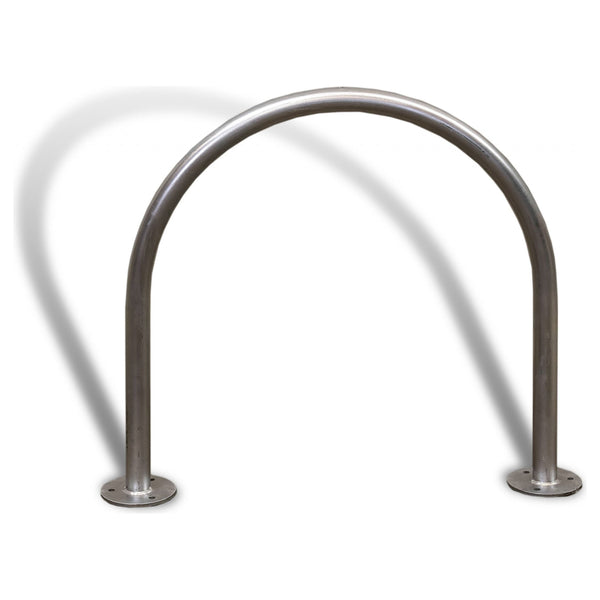 Bike Rack Hoop - Galvanised - Surface Mount