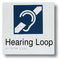 Braille Sign - Hearing Loop Sign 3.5 kg