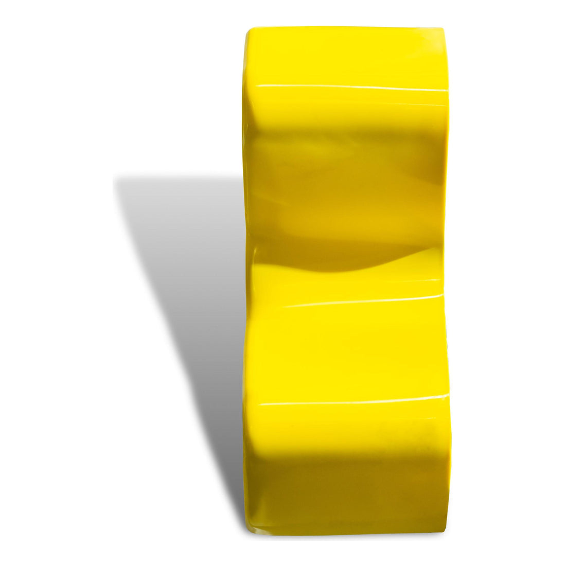 Guard Rail End Protector - Safety Yellow 17.5 kg