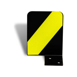 Jersey Kerb Delineator 7 kg Stripe Direction Single Sided (Stripe Right) JKD-R