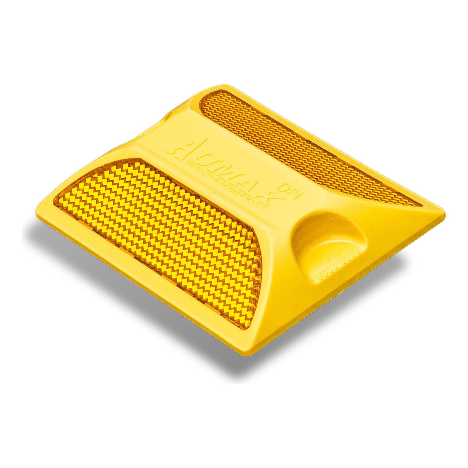 Raised Reflective Pavement Markers RRPM - Double Reflective 1.75 kg Color Yellow RPM-Y