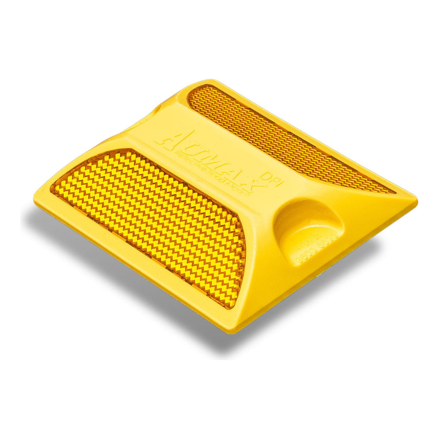 Raised Reflective Pavement Markers RRPM - Double Reflective 1.75 kg Color Yellow RPM-Y