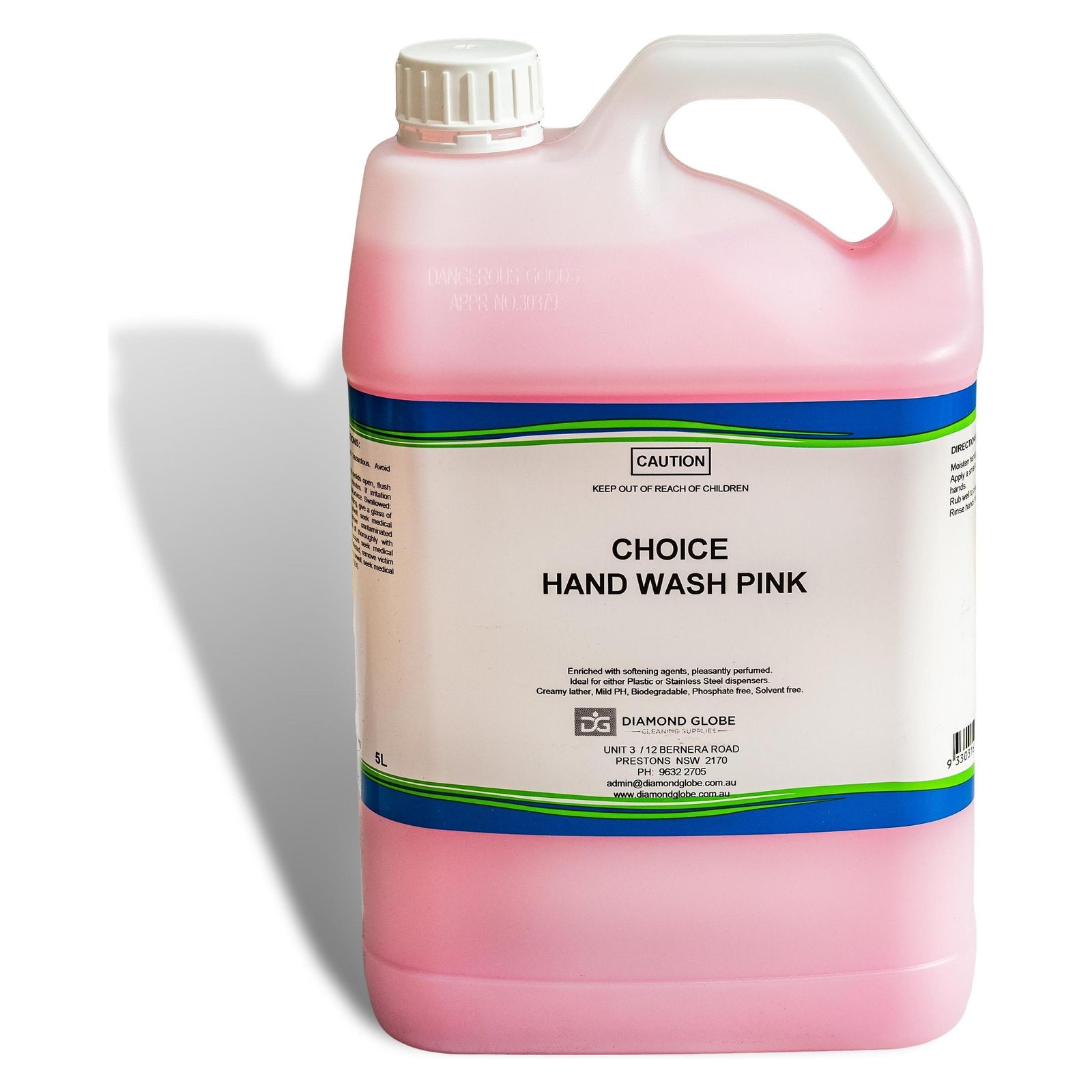 Liquid Hand Soap – Pink – 5L 35 kg