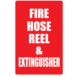Fire Hose Reel & Extinguisher Sign | Small 3.5 kg