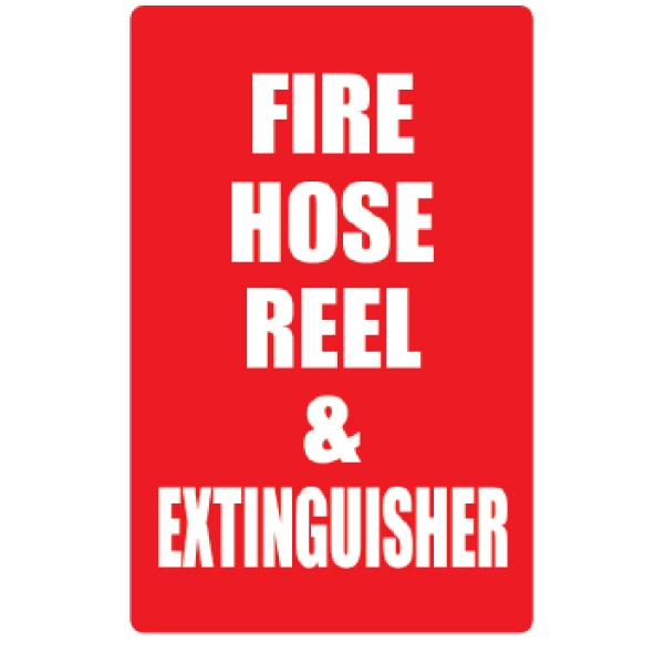 Fire Hose Reel & Extinguisher Sign | Small 3.5 kg