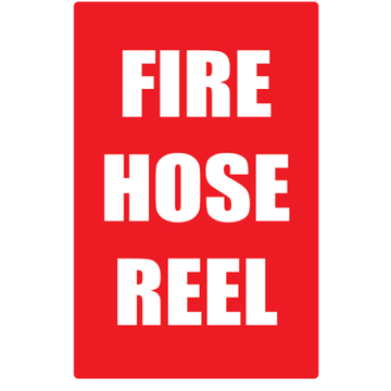 Fire Hose Reel Sign | Large Font 3.5 kg 300mm x 450mm