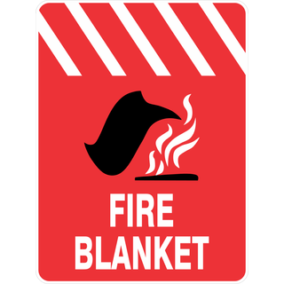 Fire Blanket Sign 300 x 450 mm