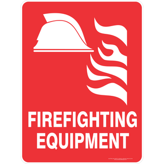 Fire Equipment Sign 300 x 450 mm