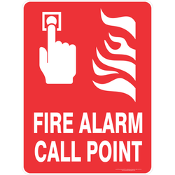 Fire Alarm Call Point Sign 3.5 kg 300mm x 450mm