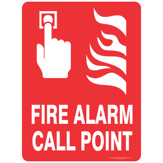 Fire Alarm Call Point Sign 3.5 kg 300mm x 450mm