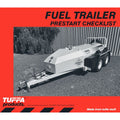 Fuel Trailer Prestart Checklist Books 2.1 kg