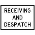General Sign - Receiving And Dispatch 3.5 kg 300mm x 450mm