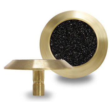 Tactile Indicator Stud - Brass/Black Carb 0.07 kg