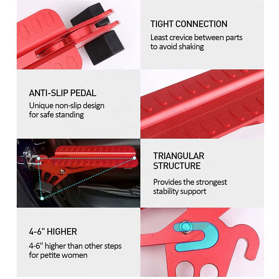 Apex 4x4 Car Door Step - Adjustable