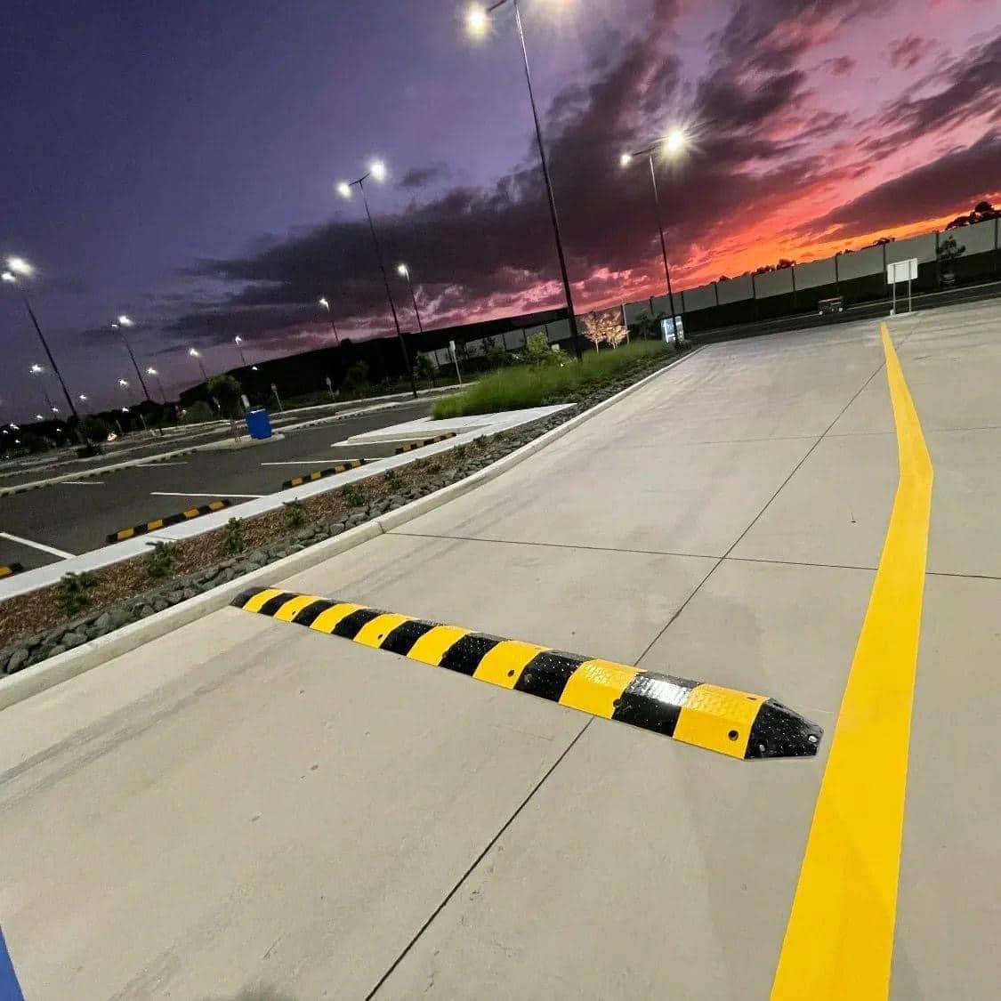 Heavy Duty Steel Speed Hump - 1 Metre Middle Piece