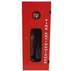 Metal Lockable Fire Extinguisher Cabinet - 9KG | 280x258x710mm 21 kg