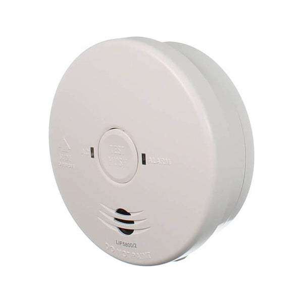 PSA Smoke Alarm Photoelectric 240vac with 9v Battery Back-up