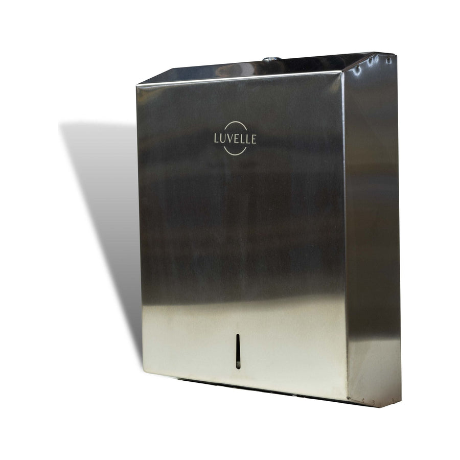 LUVELLE Hand Towel Dispenser – Stainless Steel