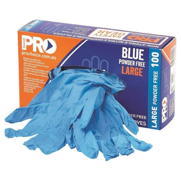 Disposable Nitrile Powder Free Gloves 3.5 kg glove-size 8 MDNPF-8