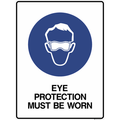 Eye Protection Sign 3.5 kg 300mm x 450mm