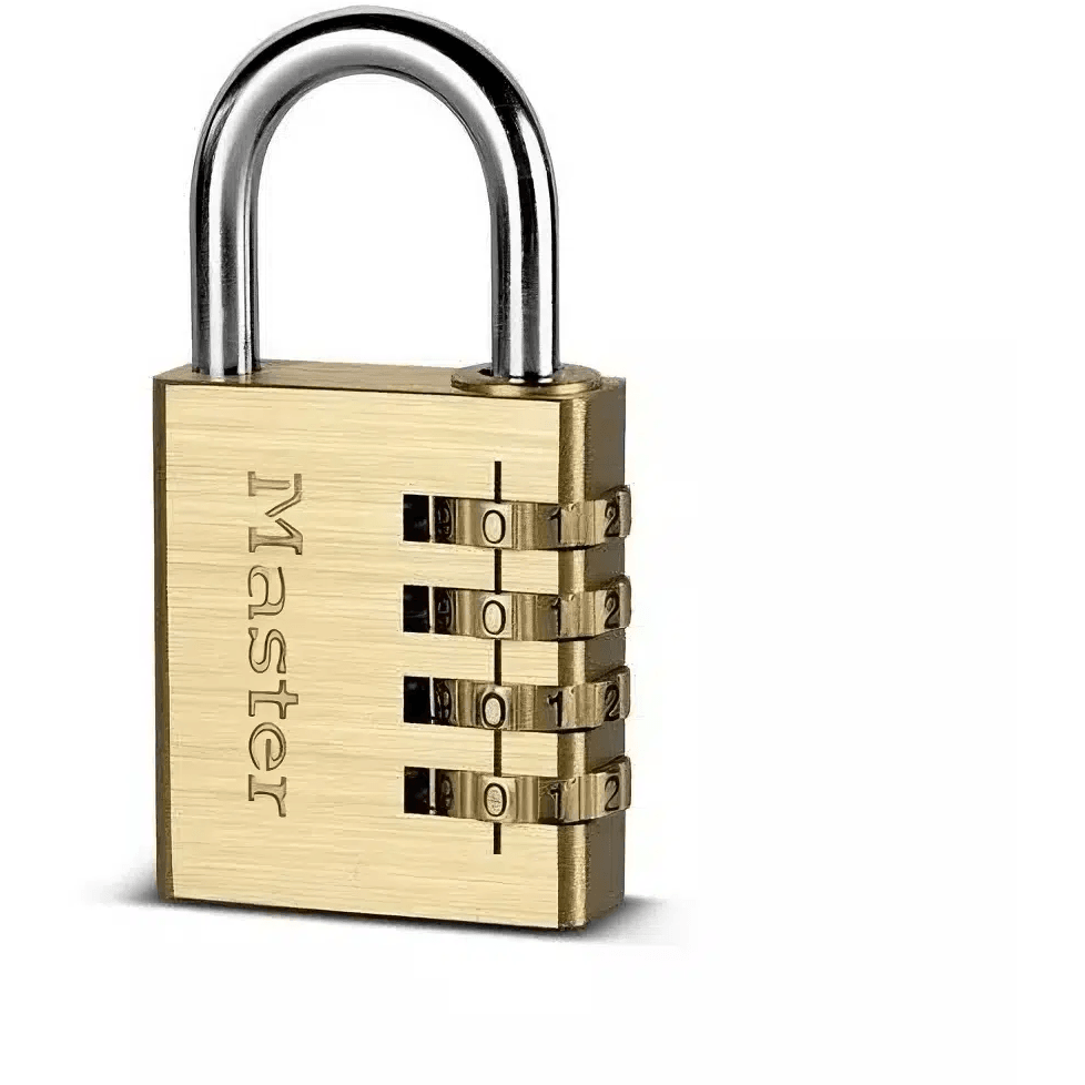 Master Lock Brass Combination Padlock 40mm - eSafety – eSafety Supplies