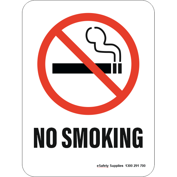 Prohibition Sign - No Smoking Sign 3.5 kg