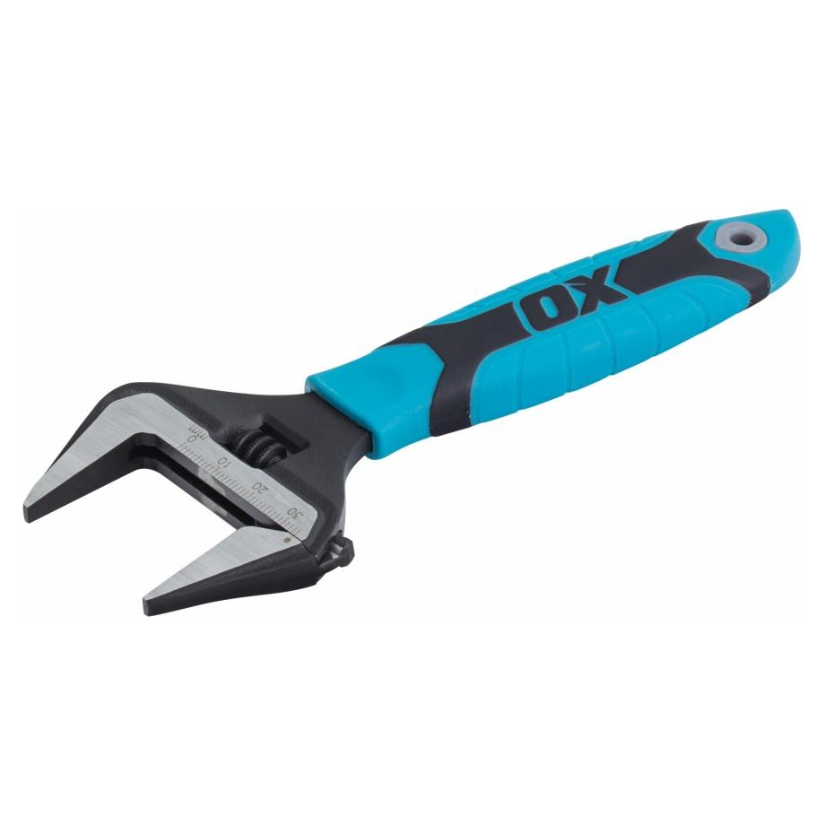 OX Pro Series Adjustable Wrench (Extra Wide Jaw) 7 kg