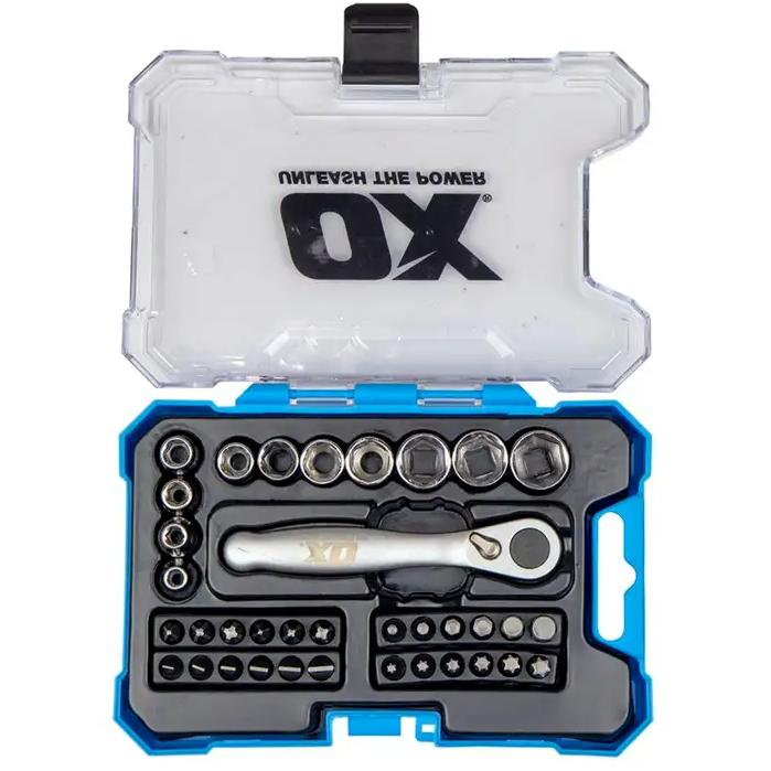 OX Pro 37pc Mini Socket / Driver Set