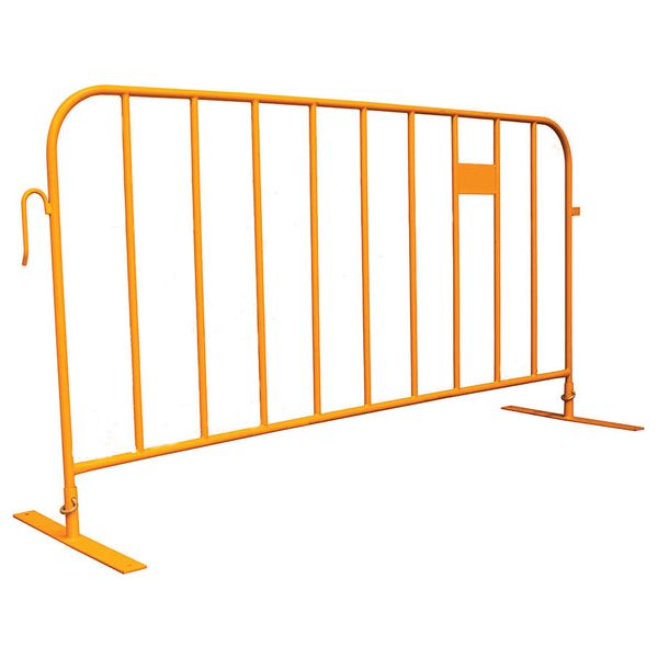 Orange Crowd Control Barrier